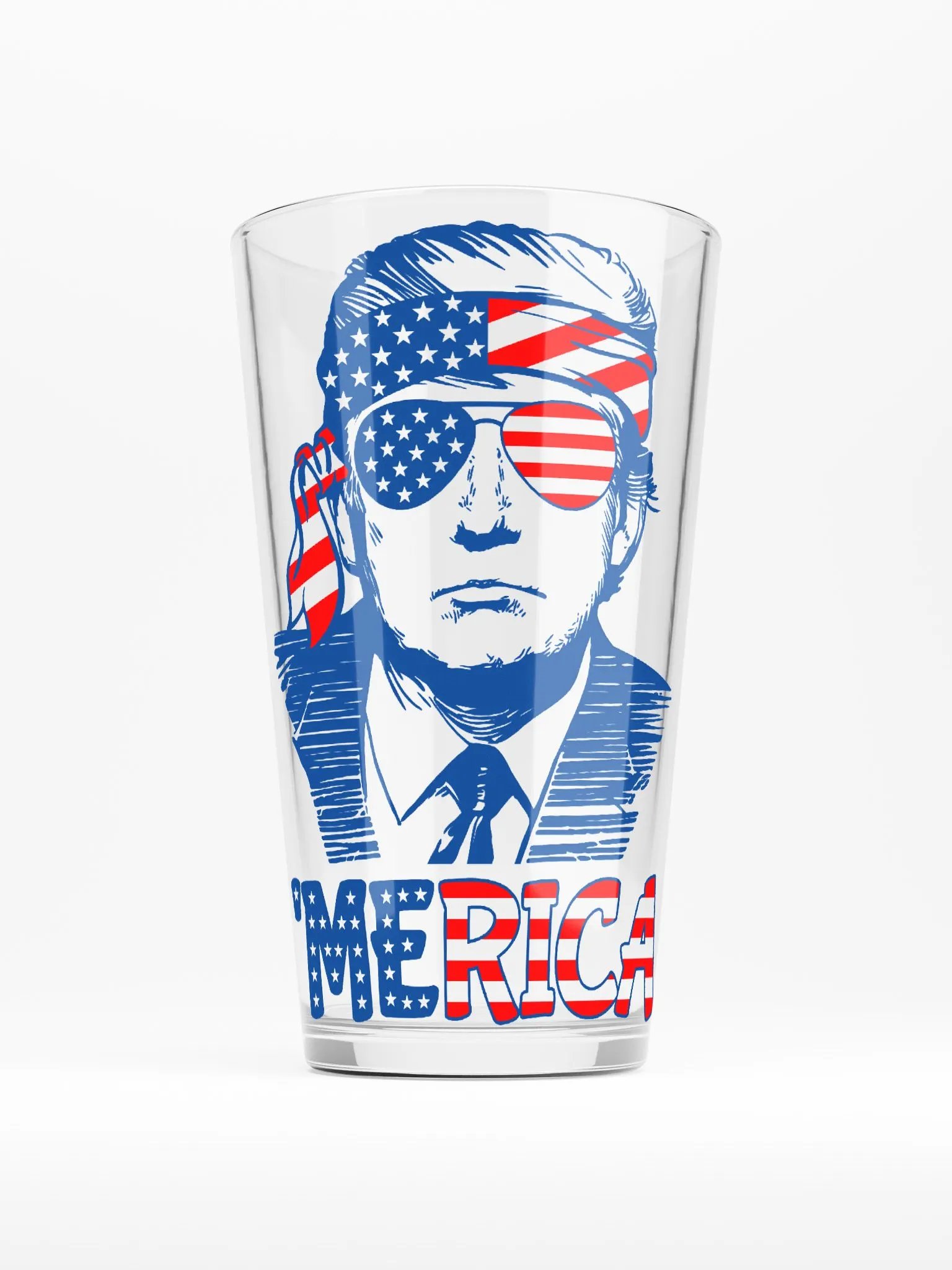 Trump Merica - Shaker Pint Glass product image (1)