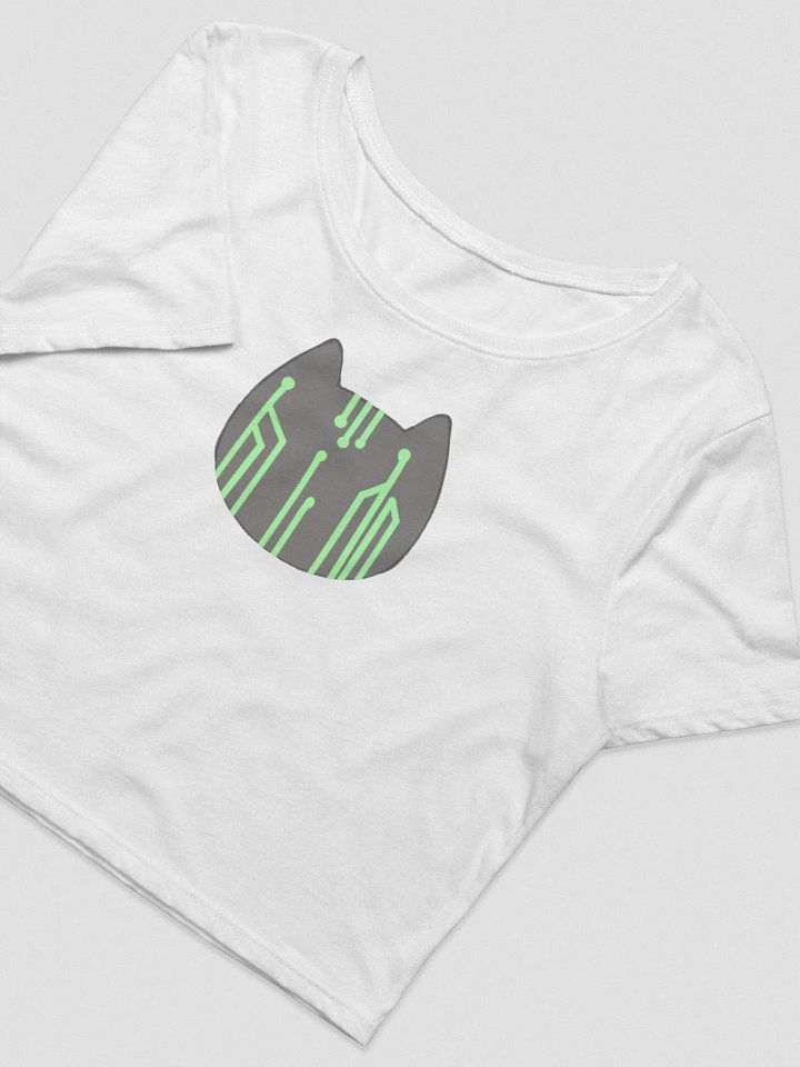 Virtual T-Shirt, White (Cropped) product image (2)
