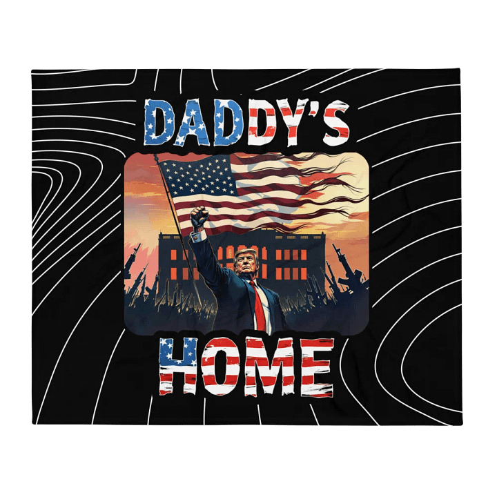 Throw Blanket: Trump, Daddy's Home product image (2)