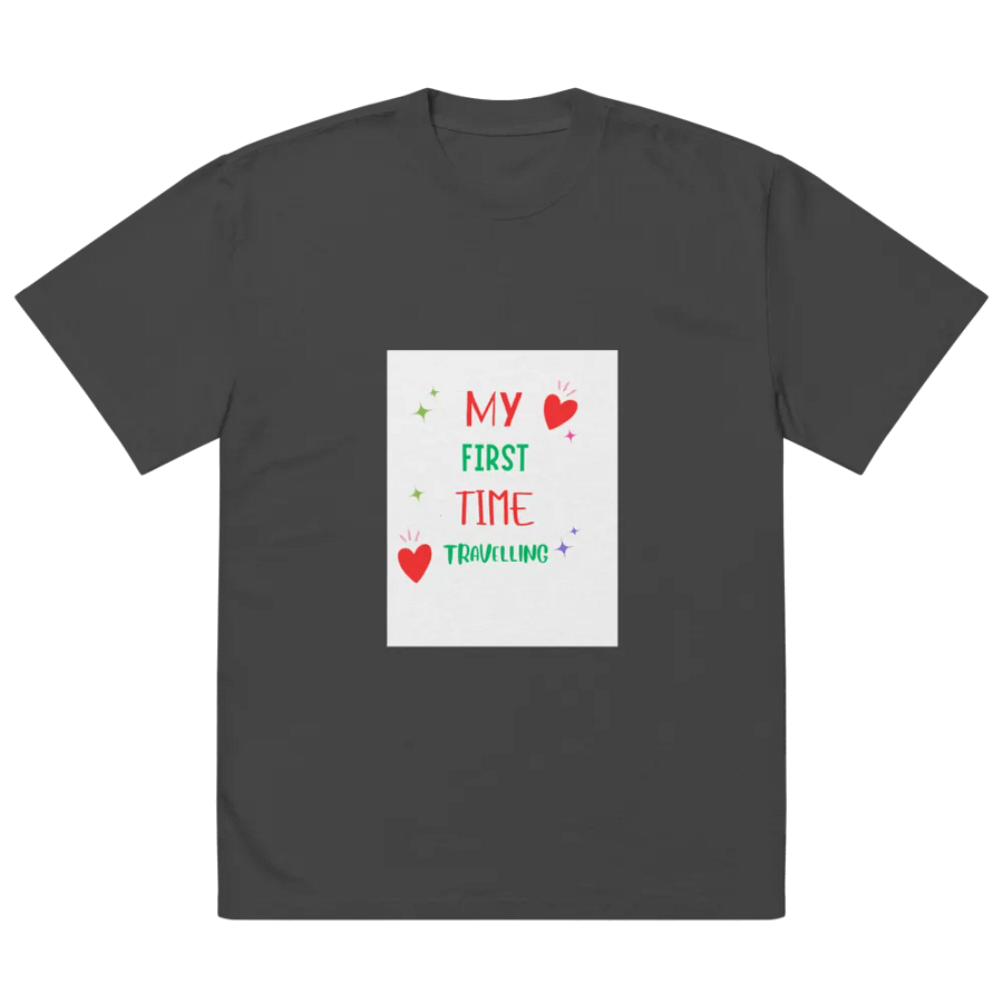 First Time Traveler Faded T-Shirt product image (2)
