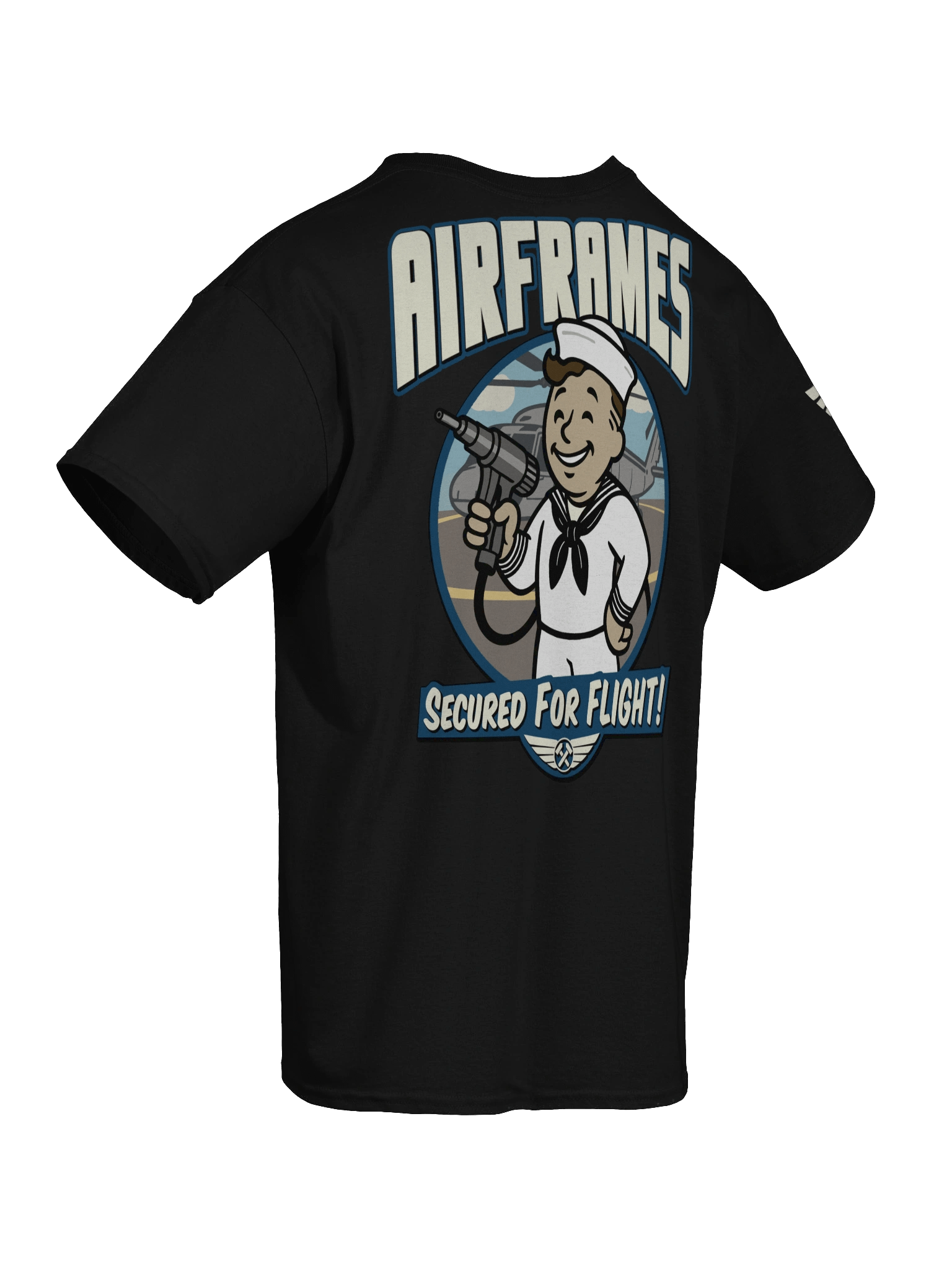 "AIRFRAMES: Secured!" Work Shirt product image (5)