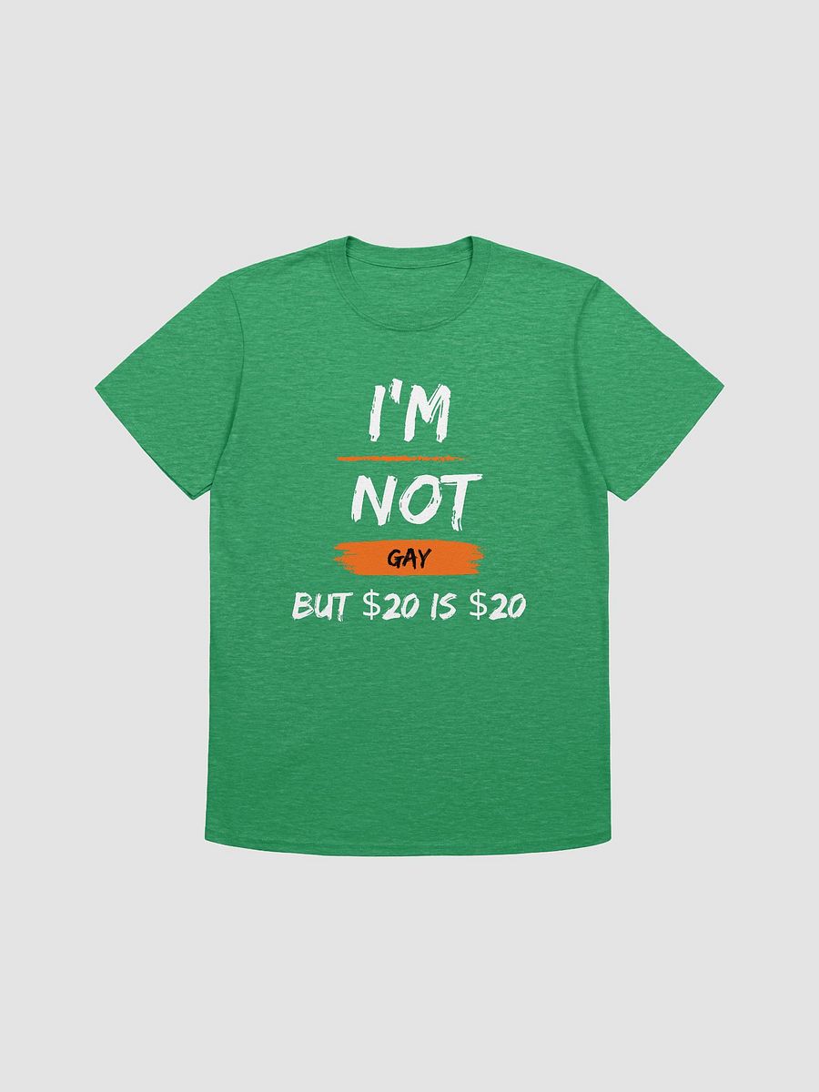 I'm Not Gay But $20 is $20 Unisex T-Shirt V20 product image (4)