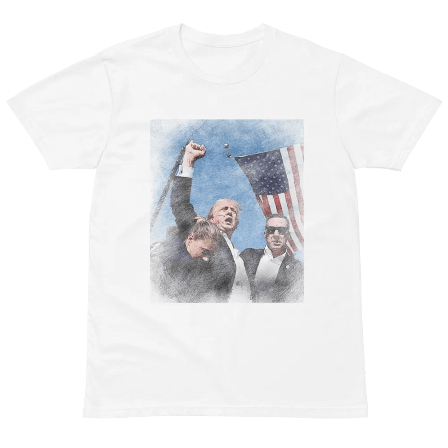 Trump yelling “Fight. Fight,” product image (2)