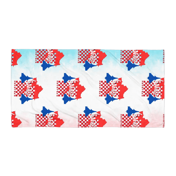 Patriotic Map Medley Towel product image (1)
