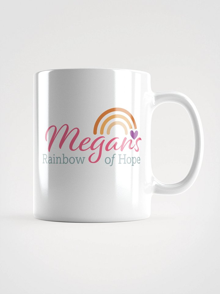 Megan's Rainbow of Hope White Mug product image (2)