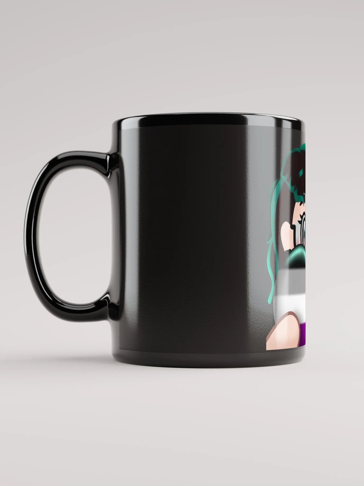 Heart Black Mug product image (11)