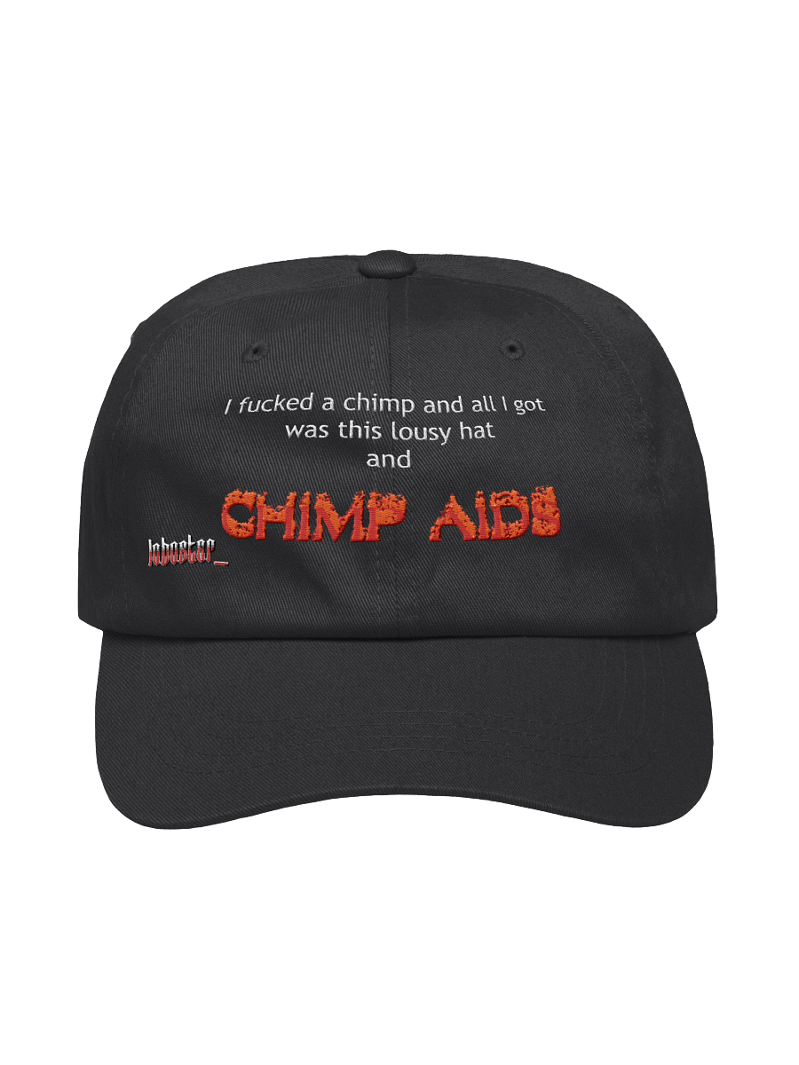 Flaming Hot CHIMP AIDS Dad Hat product image (1)