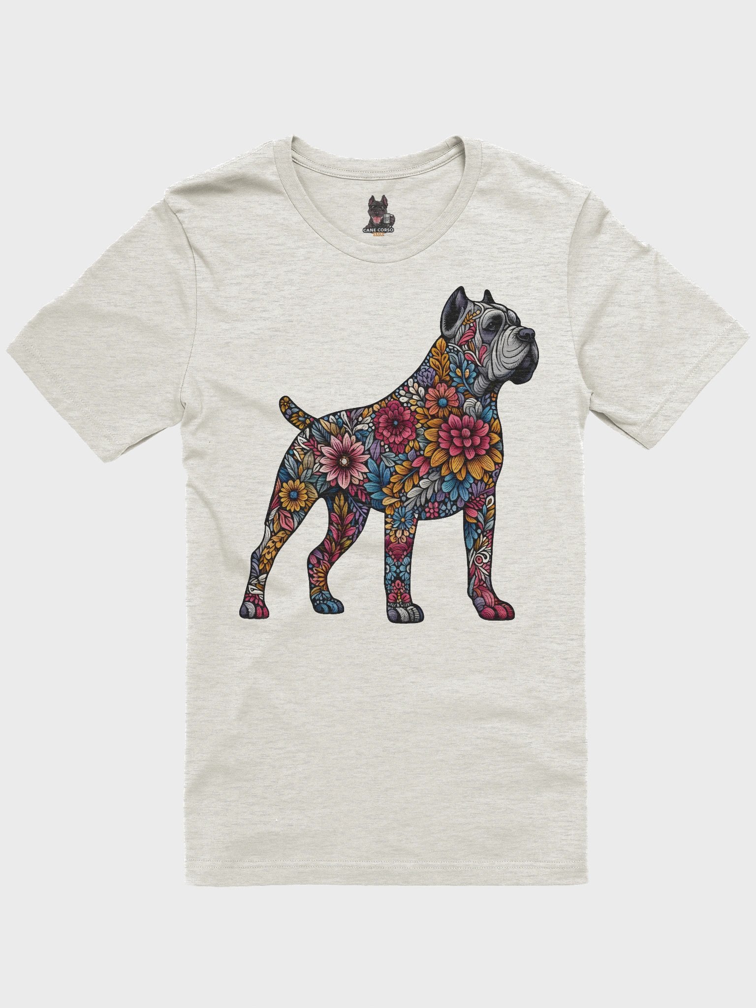 Cane Corso Unique Flower T-Shirt product image (1)