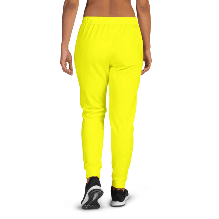 Plain Color Yellow Joggers product image (2)