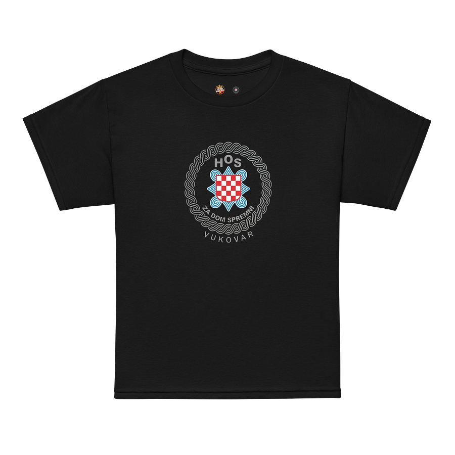 HOS Vukovar Checkered Shield Youth Sports Tee product image (5)