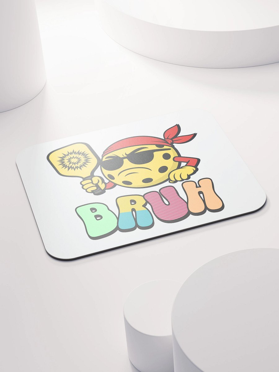Bruh Pickleball Warrior Mouse Pad product image (4)