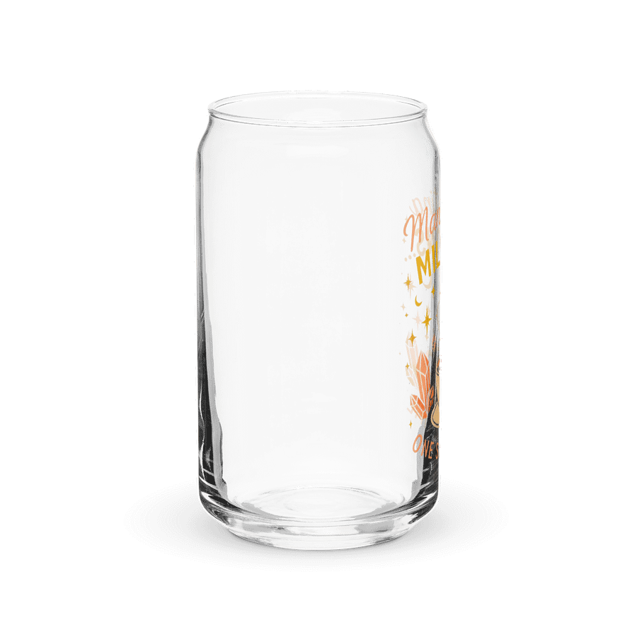 "Manifesting Millions" Can Glass | Wealth Vibes Only product image (8)