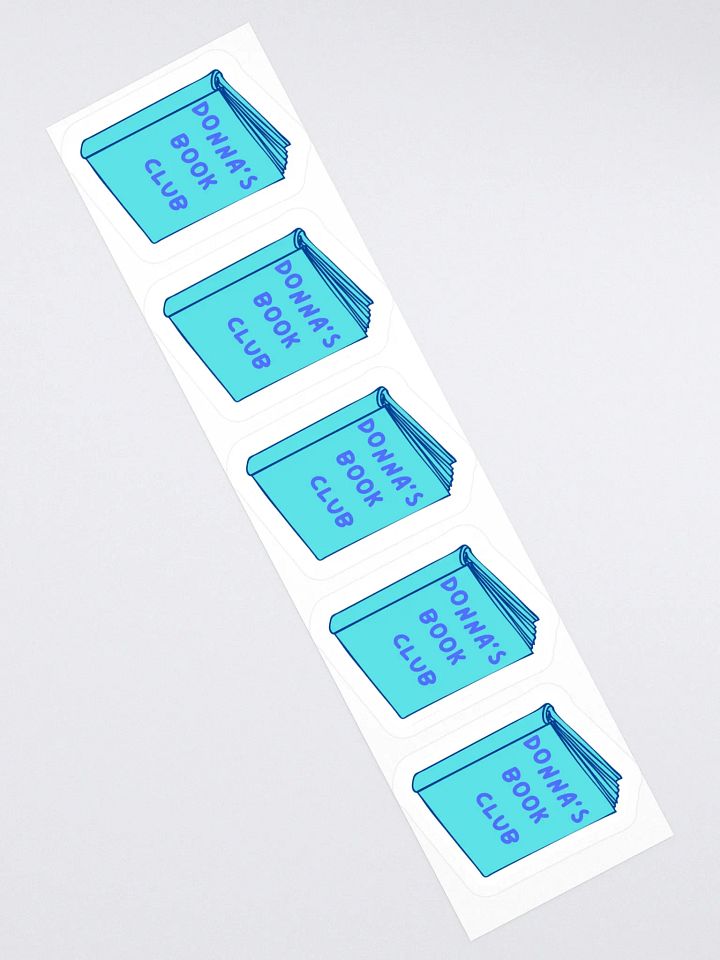 Donna's Book Club Kiss Cut Stickers (Set of 5) product image (2)
