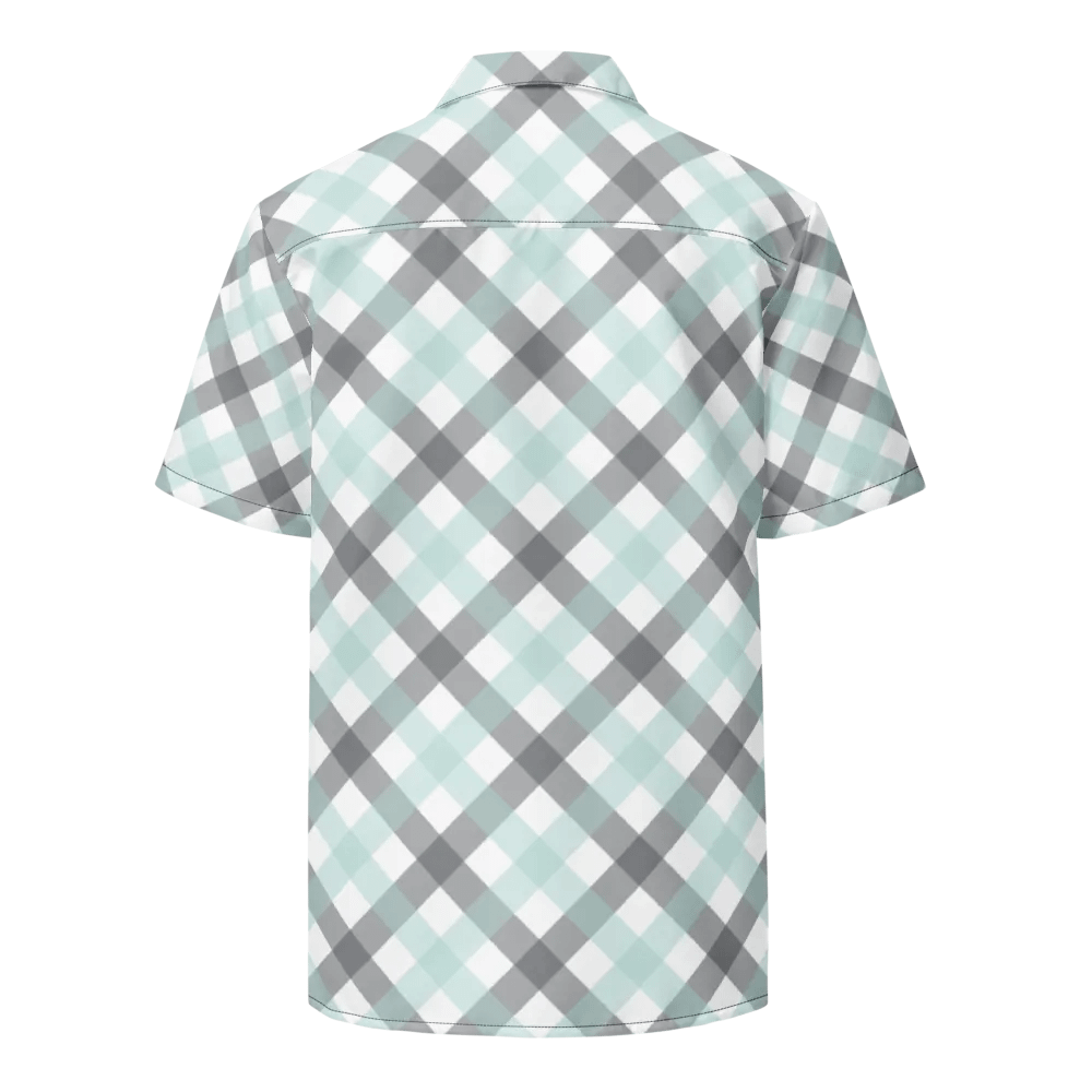 Mint Black Men Plaid dress shirt product image (2)