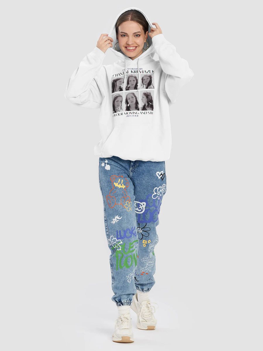 CMAS25 Official Tour Hoodie - 2024 Tour (White6) product image (8)