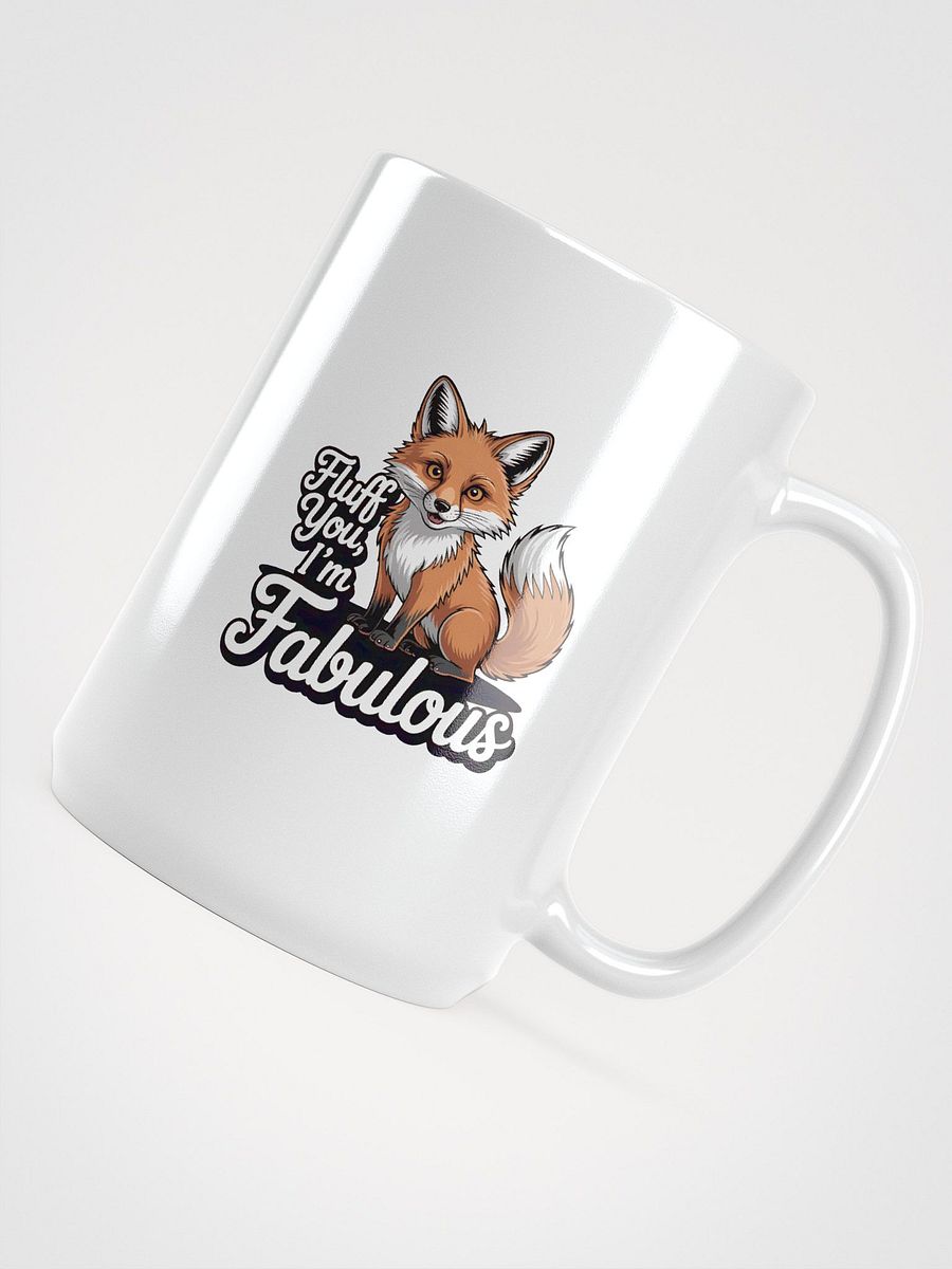 Fabulous Fox White Glossy Mug product image (2)