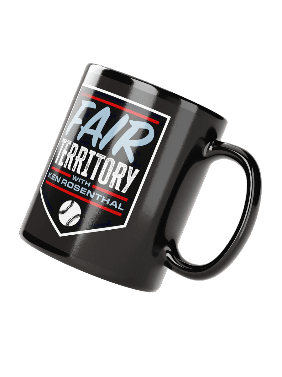 Fair Territory with Ken Rosenthal Glossy Black Mug product image (3)