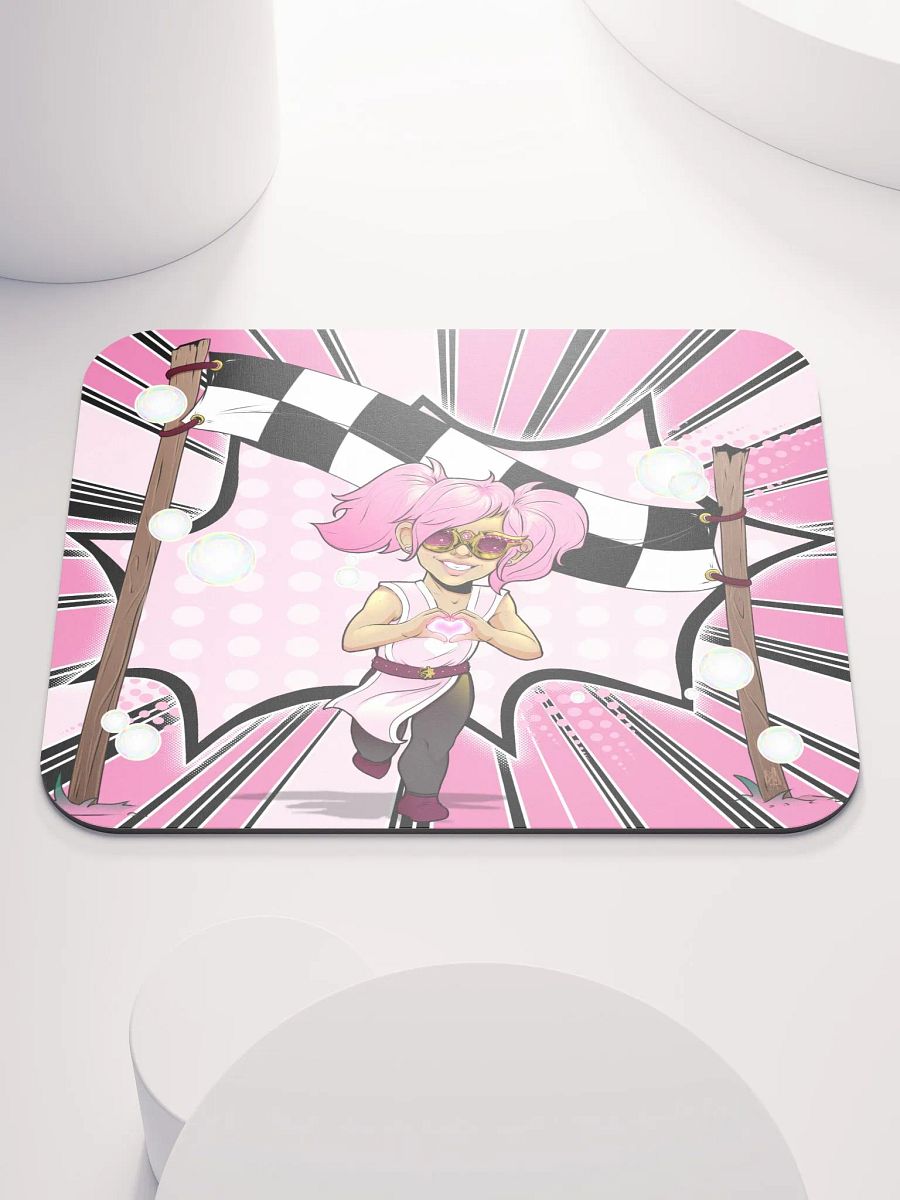Running of the Gnomes Race Banner-- Pop Art Edition -- by Mischi --Mousepad product image (1)