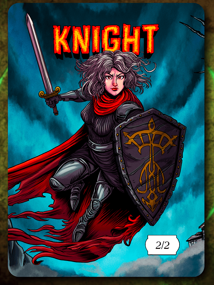 Knight 2/2 Full Art Token product image (1)
