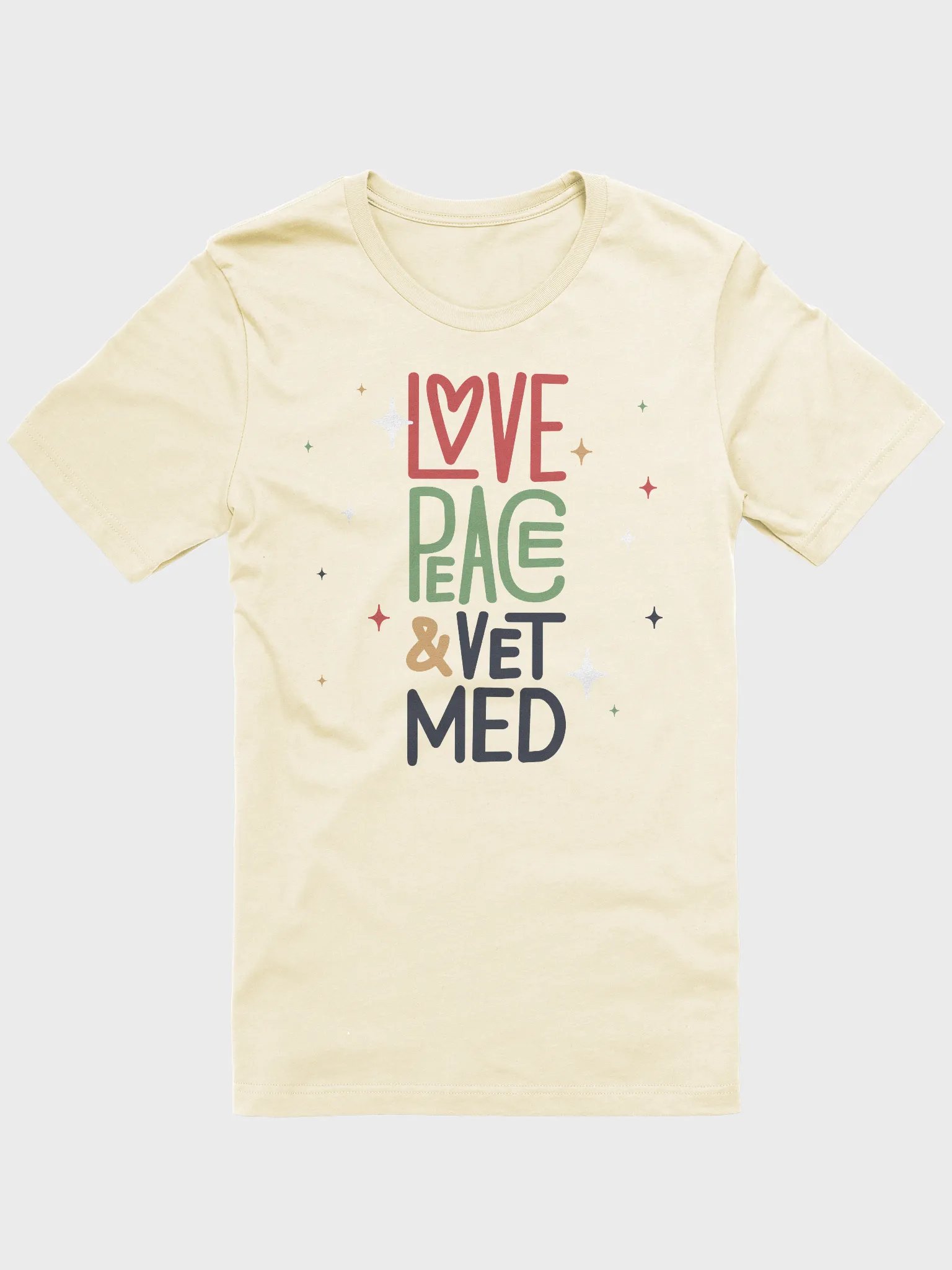 Love, Peace, & Vet Med Tee product image (1)