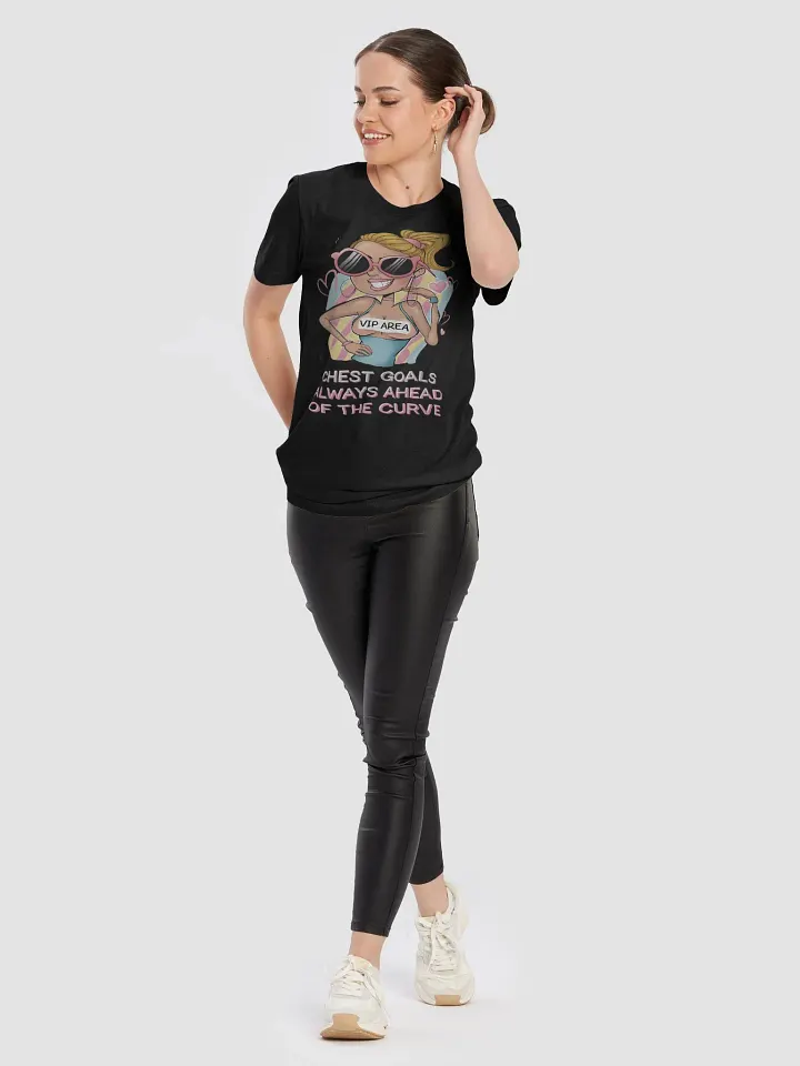 Funny Shirt VIP Area Chest Goals T-Shirt product image (1)