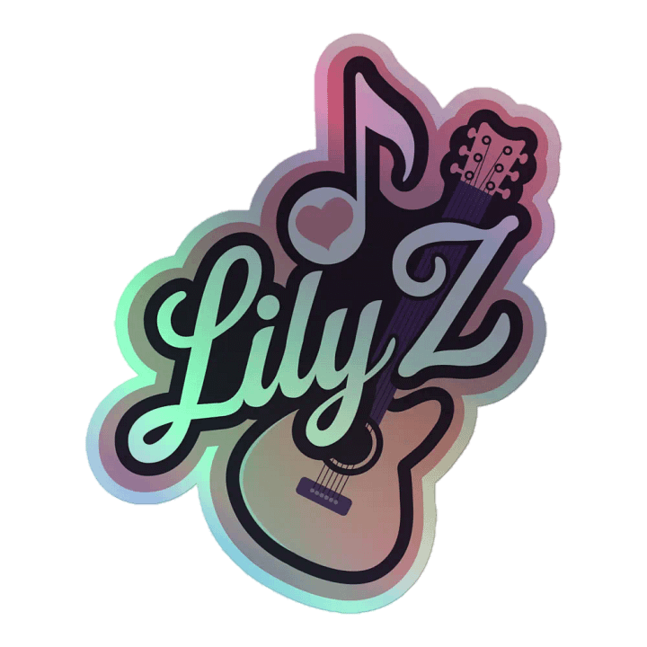 Lily Z Holographic Sticker 5" product image (1)