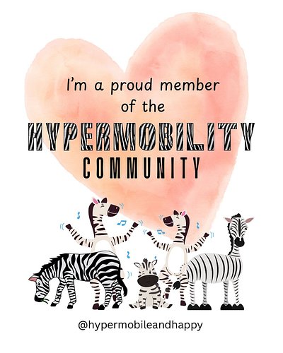 Share this to your story if you’re also a proud member of the hypermobility community!

We are strong, and we encourage each ...