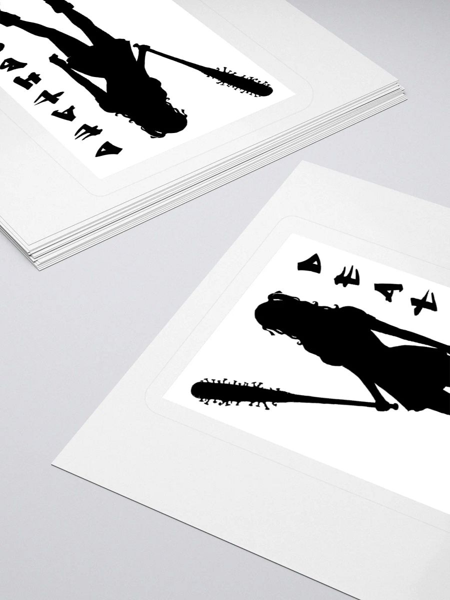 DEATHBONK Sticker (black on white) product image (12)