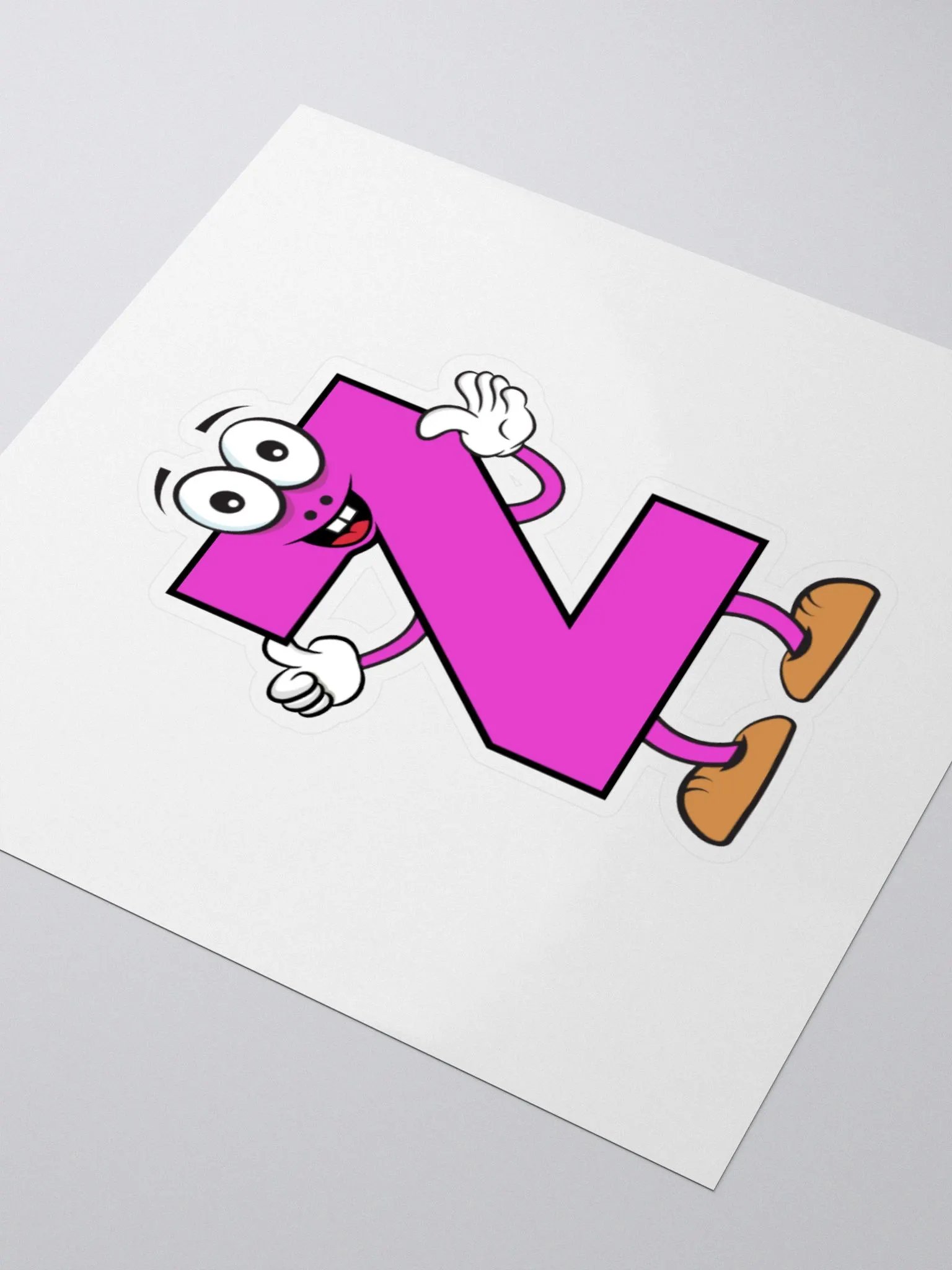 A Letter Cartoon Character Sticker product image (8)