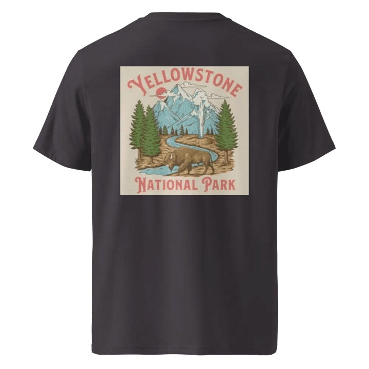 Stanley/Stella Organic Cotton T-Shirt Yellowstone Park product image (1)