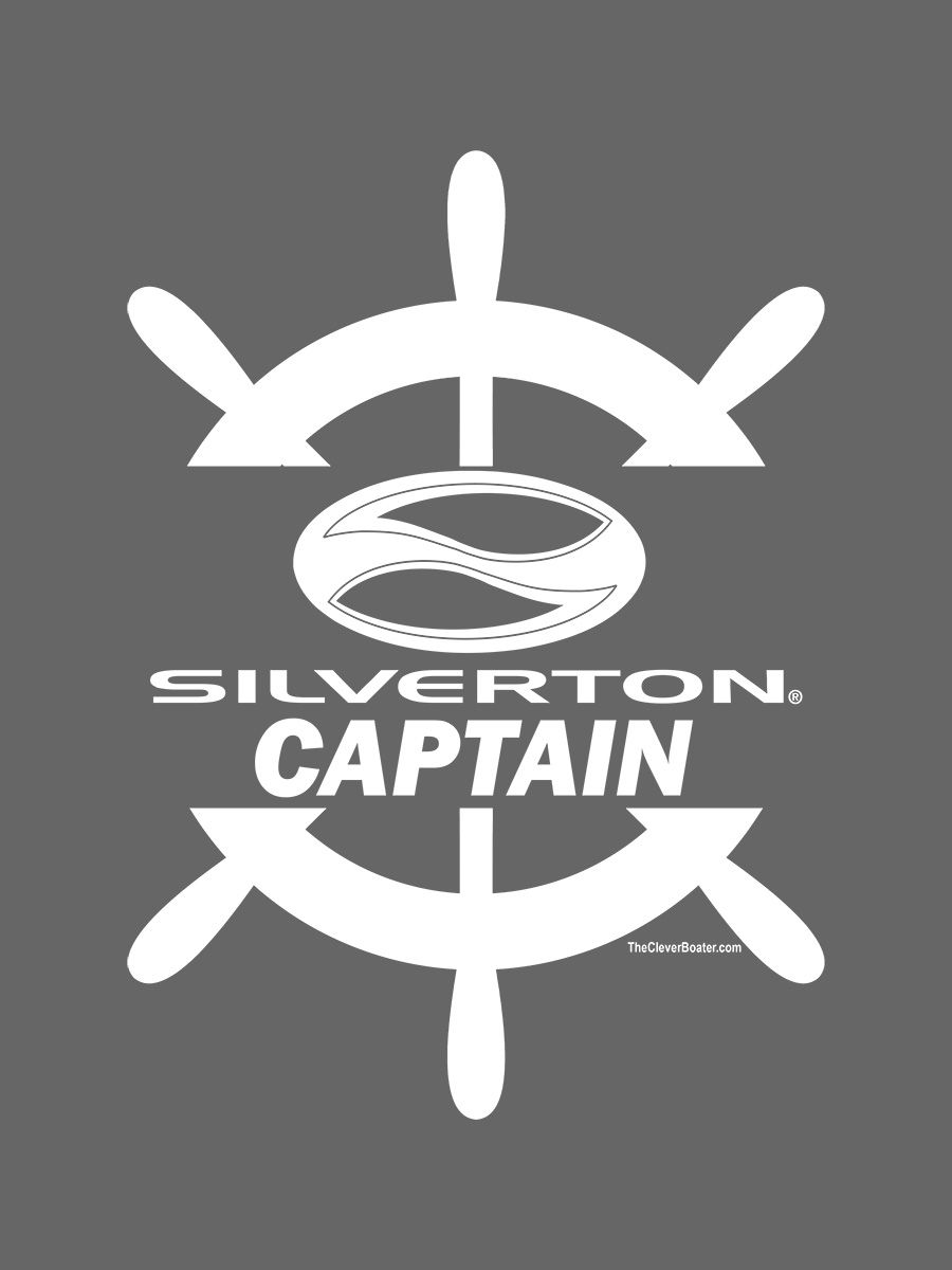 Silverton Yachts - T-Shirt - Dark Shirt w/White Logo product image (2)