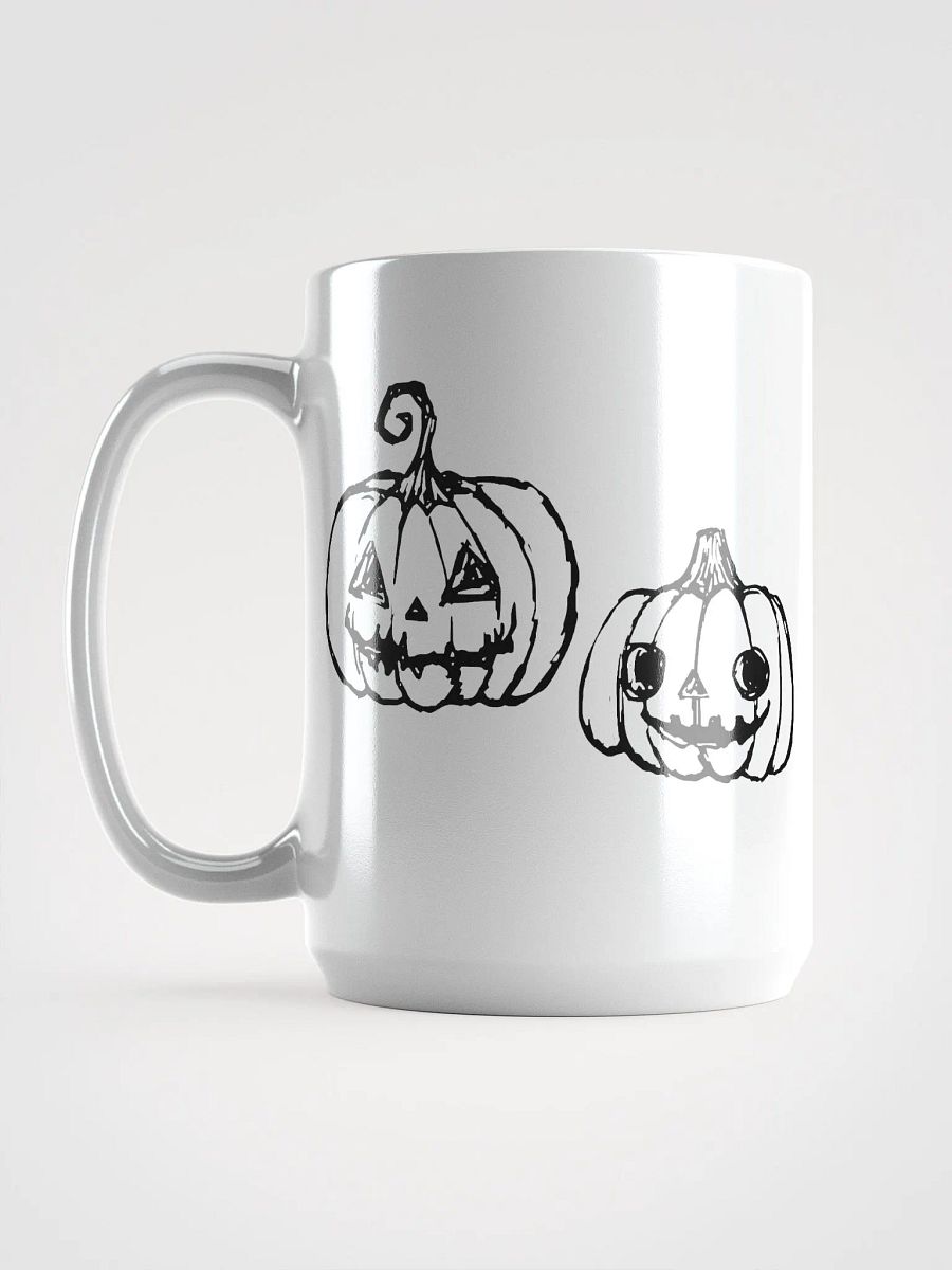 Halloween Season Pattern White Shiny Mug product image (6)