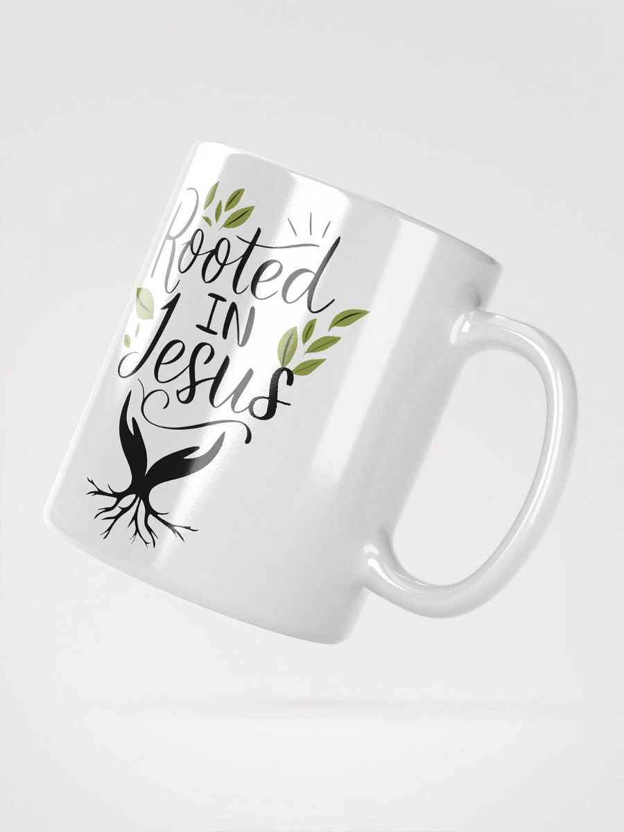 Rooted In Jesus Inspirational Mug product image (3)