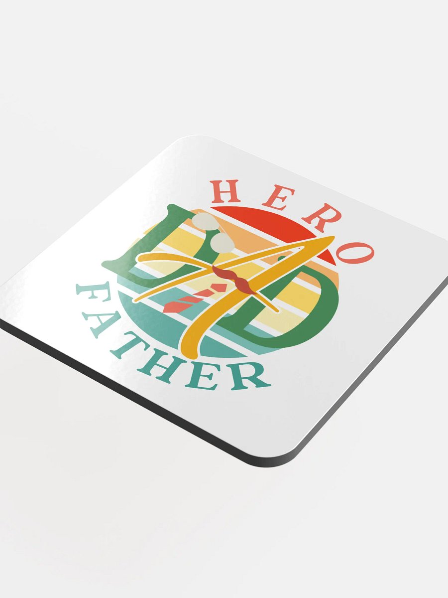 Sunset Hero Dad Father Coaster product image (4)