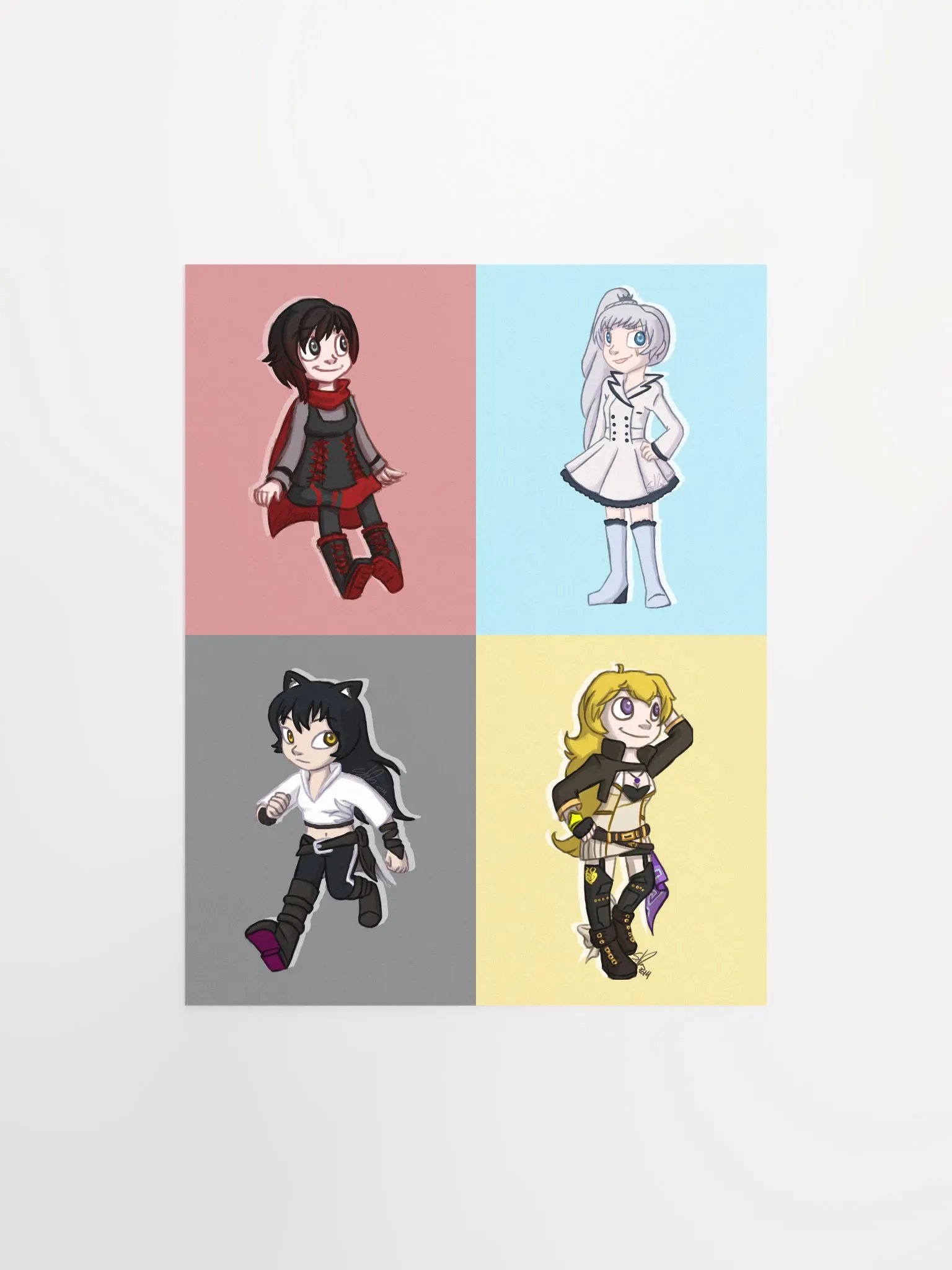 Team RWBY Alt outfits product image (1)