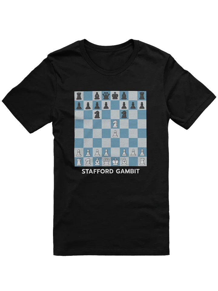 Stafford Gambit Chess T-shirt product image (1)