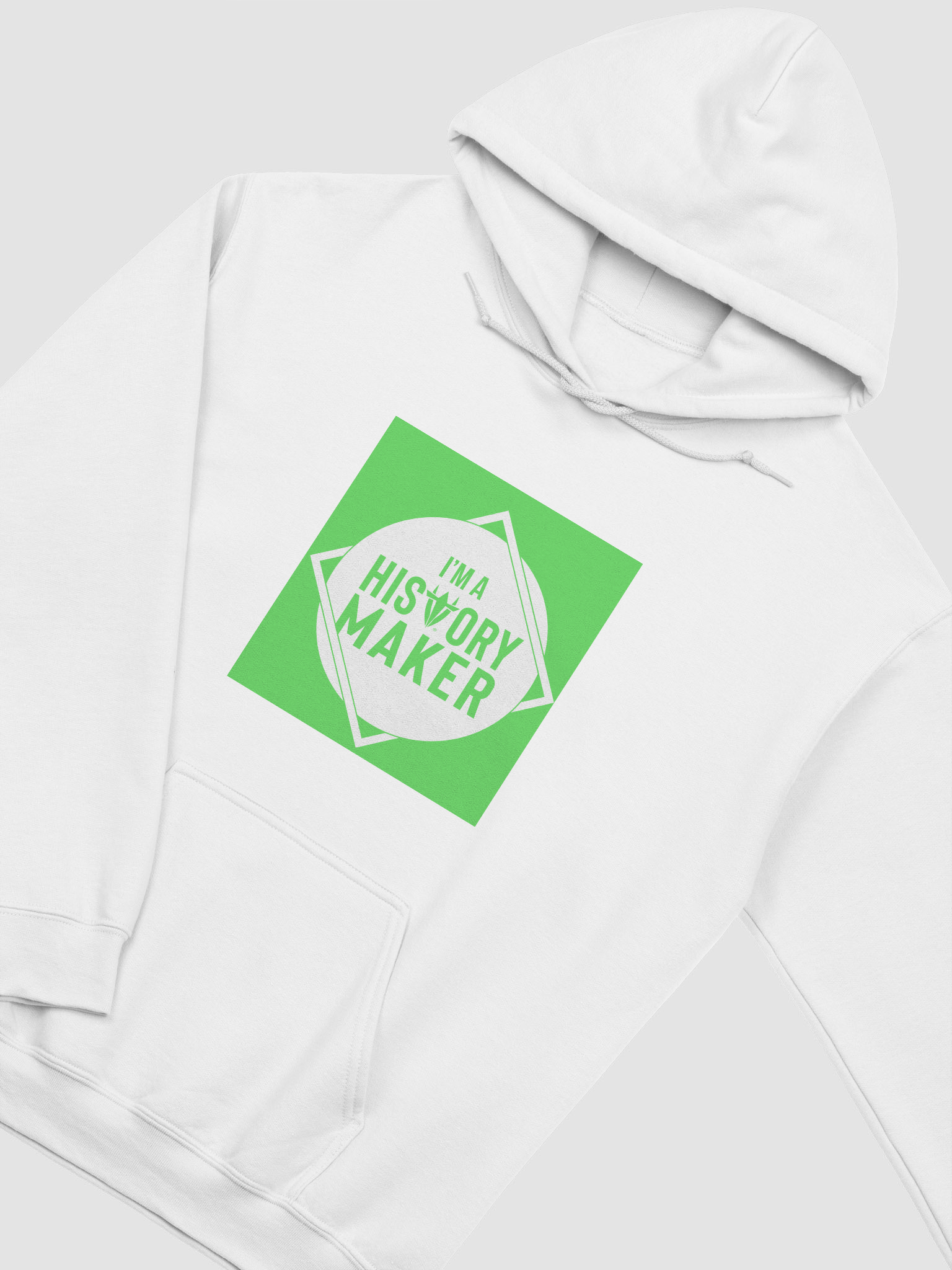 I'm a History Maker White Hoodie product image (3)