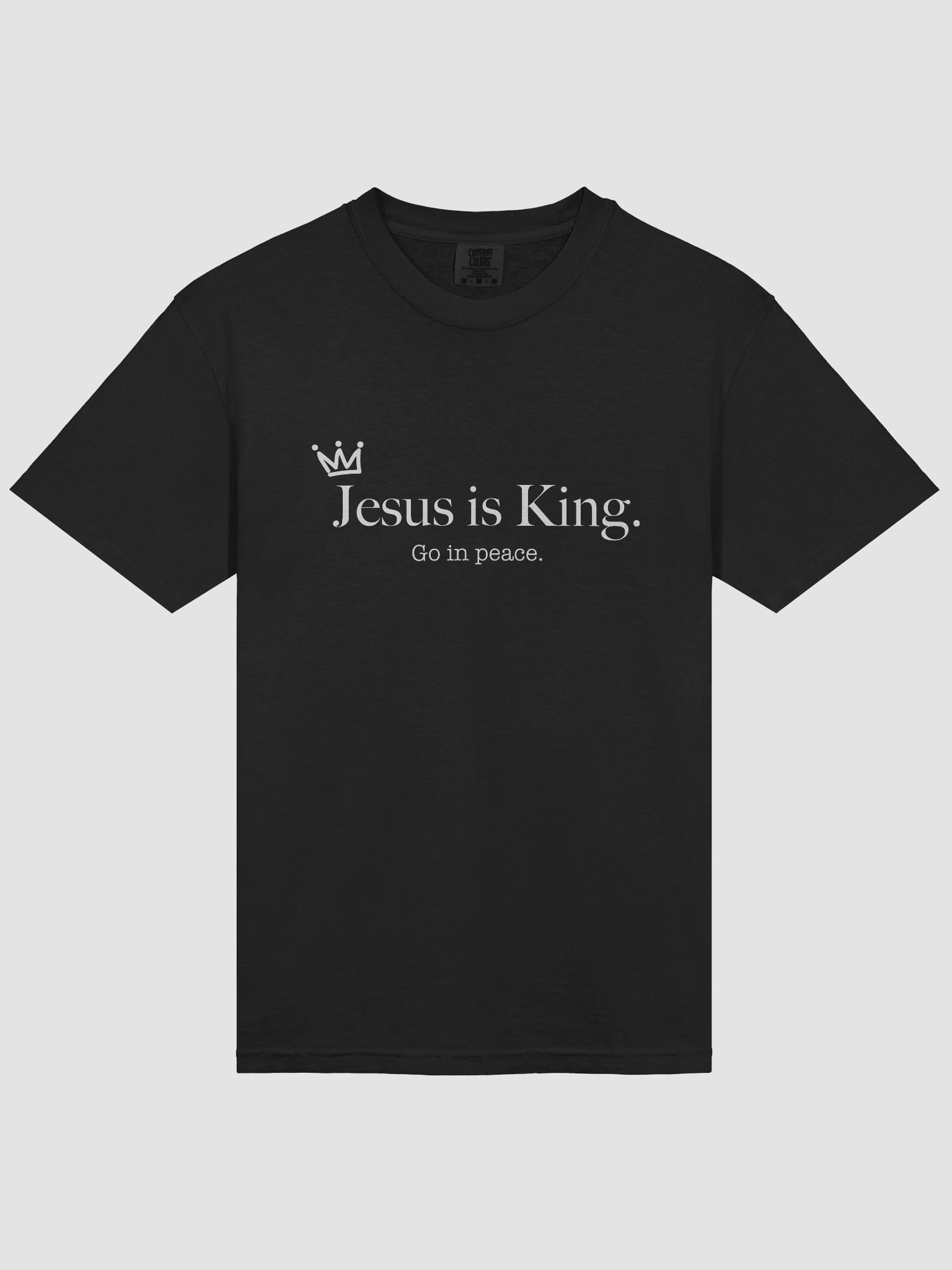 Jesus is King heavy Tshirt product image (23)