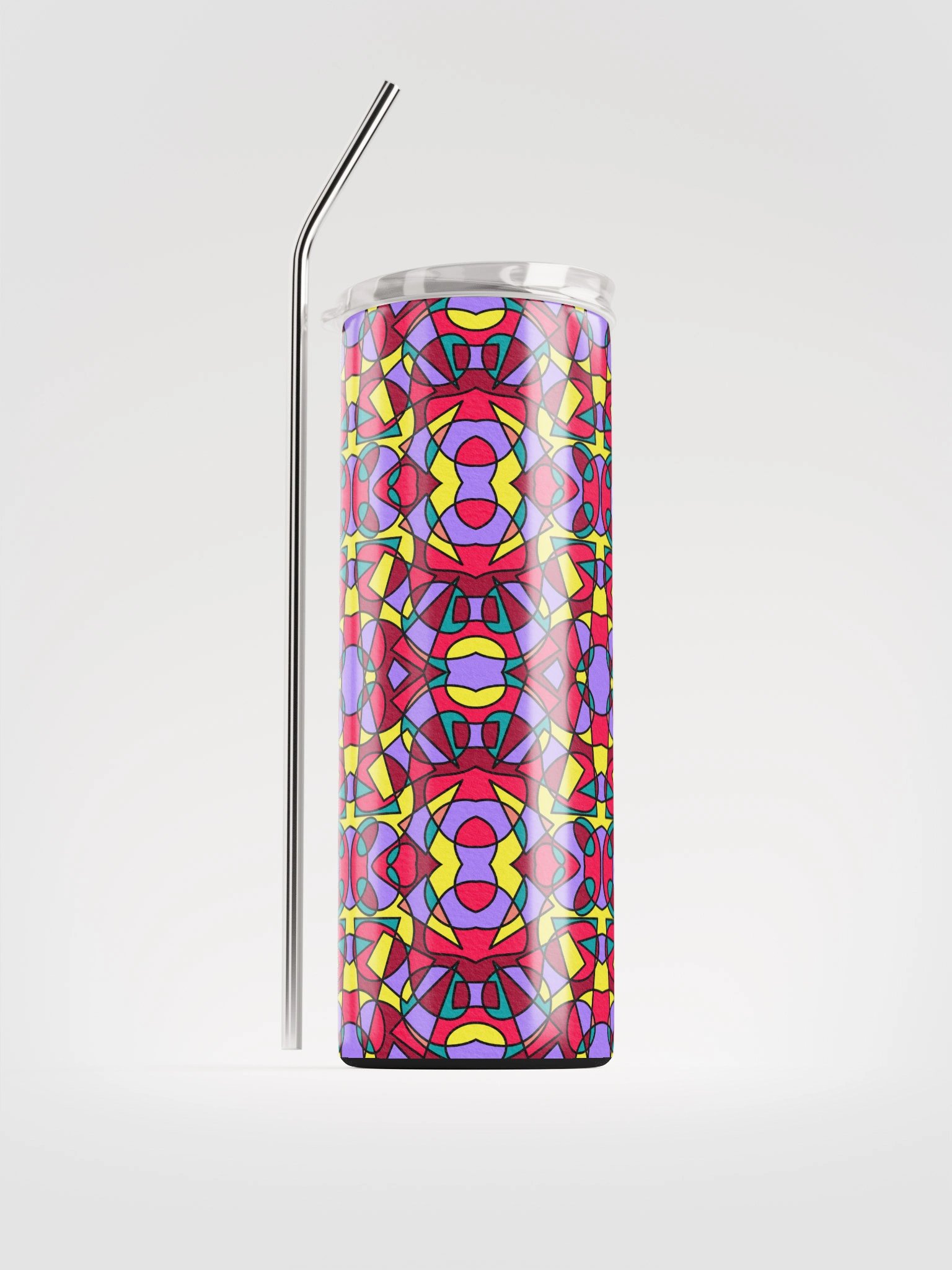 Retro Circus Ticket – Stainless Steel Tumbler product image (1)