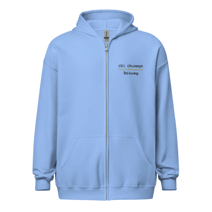 Kilkenny/Cill Chainnigh Scholastic style Ogham embroidered Zip Hoodie product image (2)