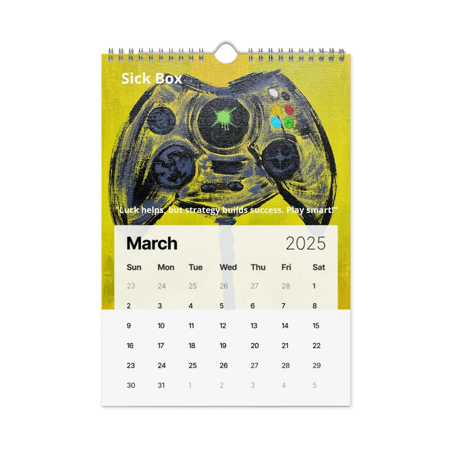 Nostalgia Games 2025 Calendar product image (9)