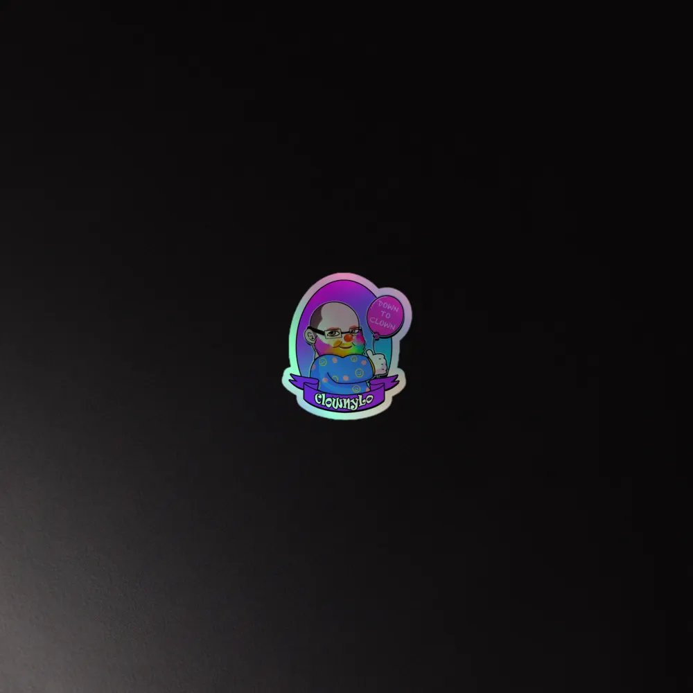 ClownyLo HoloSticker product image (4)
