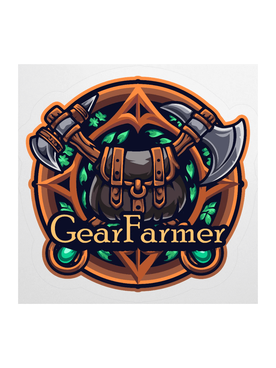 GearFarmer Sticker product image (1)