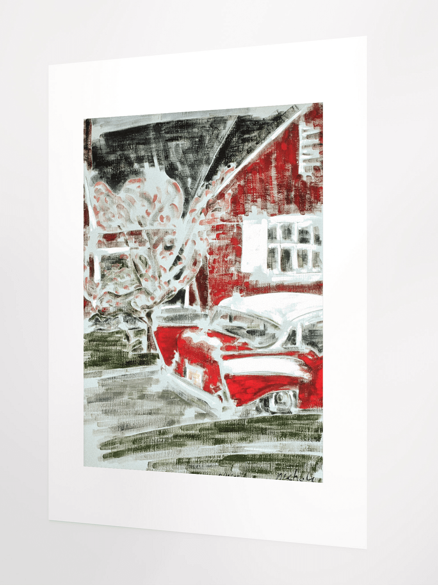 In the Window Behind the Woman (1985) print product image (3)
