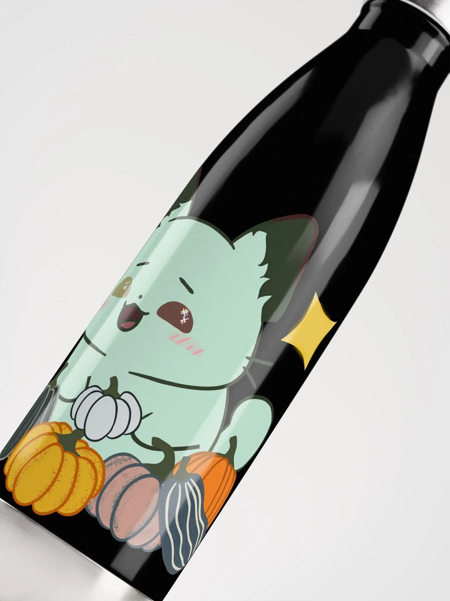 Spoopy Time Pumpkins Stainless Steel Water Bottle product image (5)
