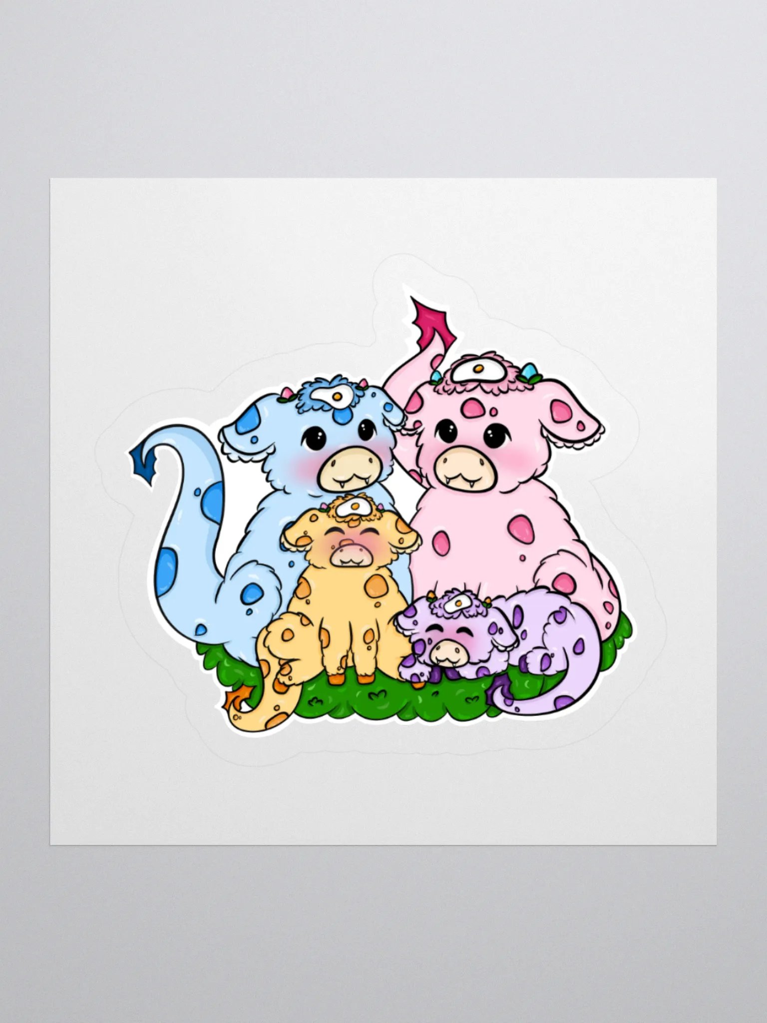 "Cutie Buds" Sticker product image (1)