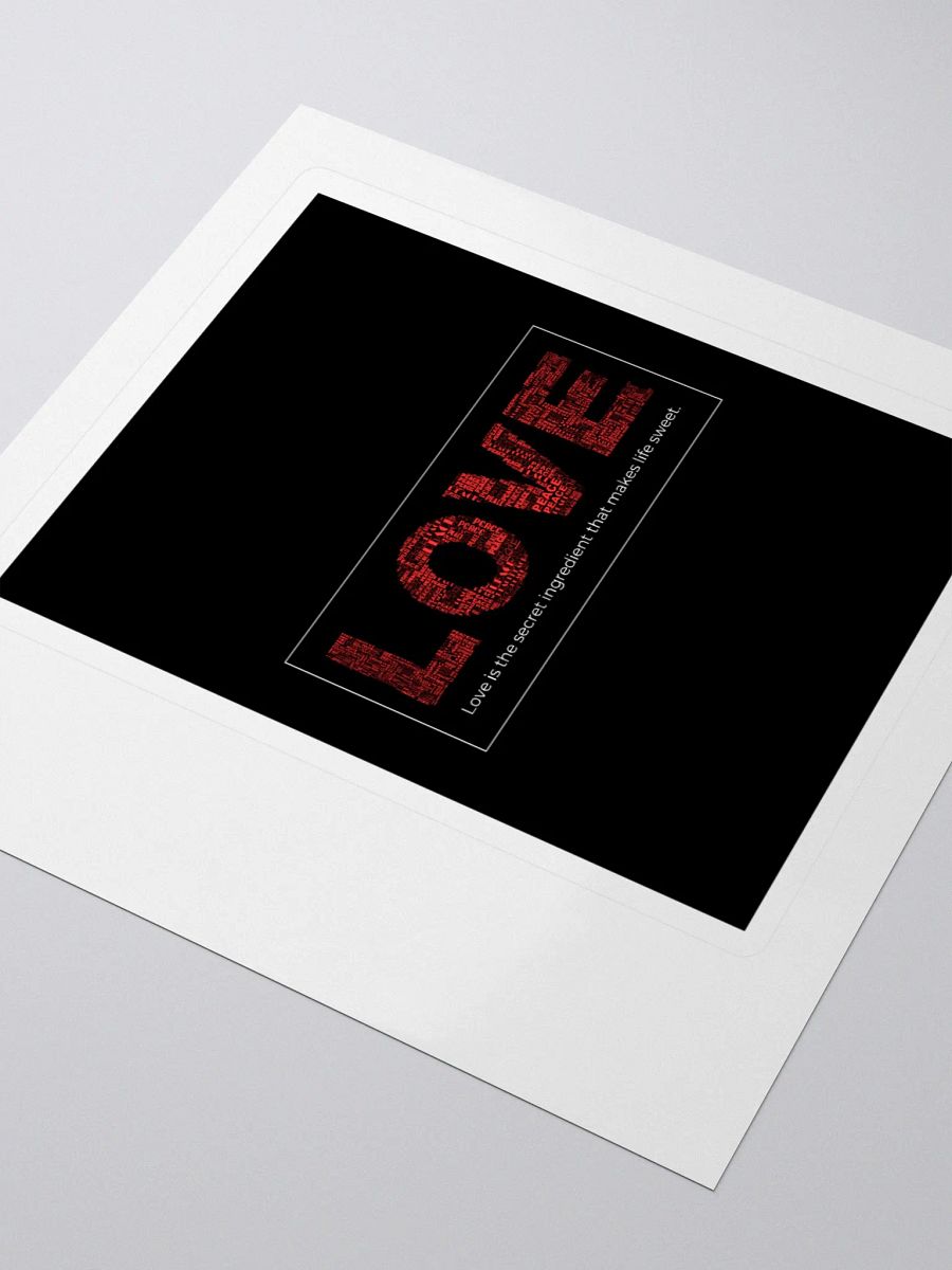 Love is the Secret Ingredient Stickers product image (3)