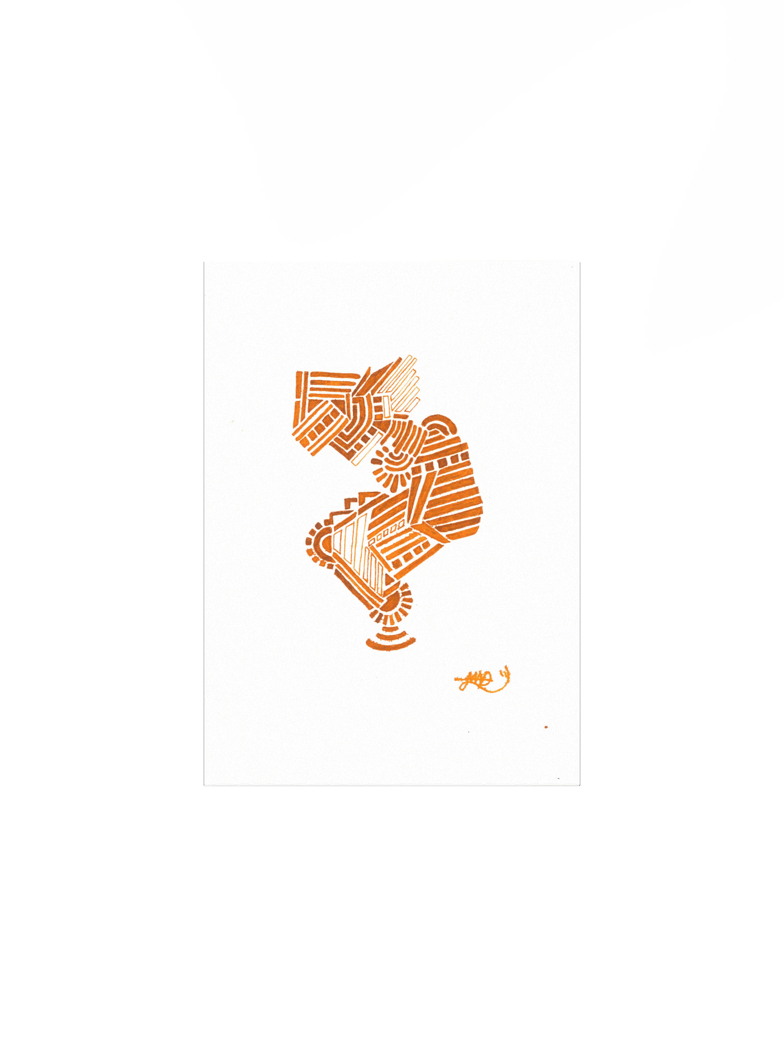 Thought 5"x7" (Poster matt) product image (1)