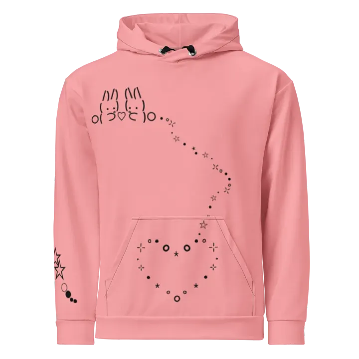 CYBER HOODIE PINK product image (1)