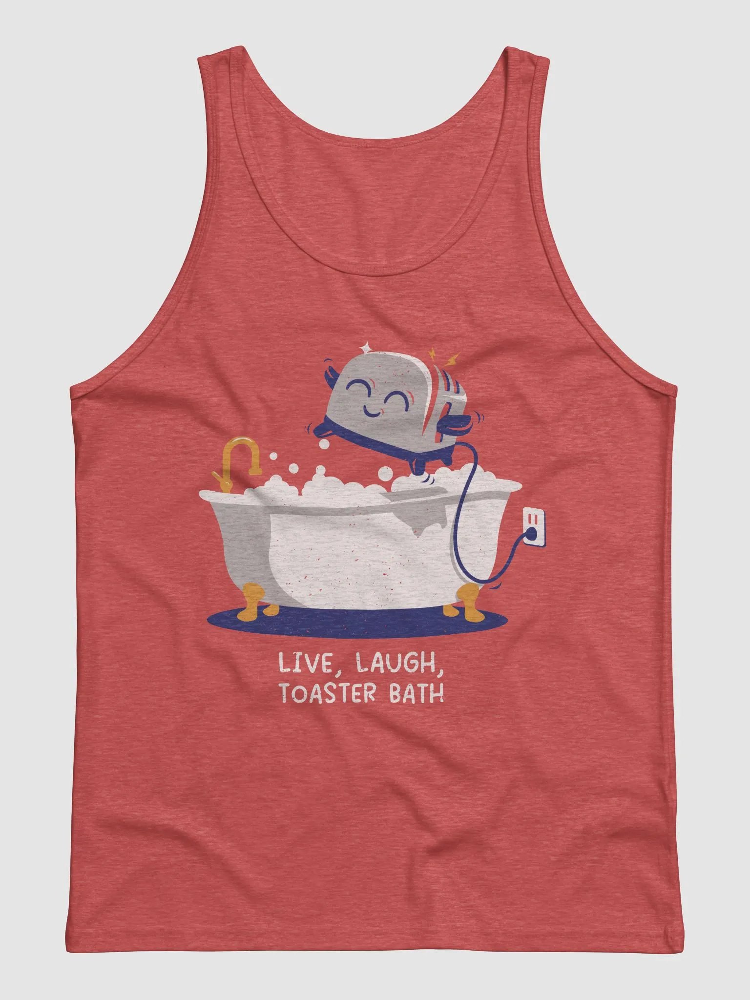Live, Laugh, Toaster Bath Tank Top product image (41)